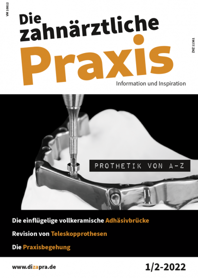 Die zahnärztliche Praxis, Ausg. 2022/01-02