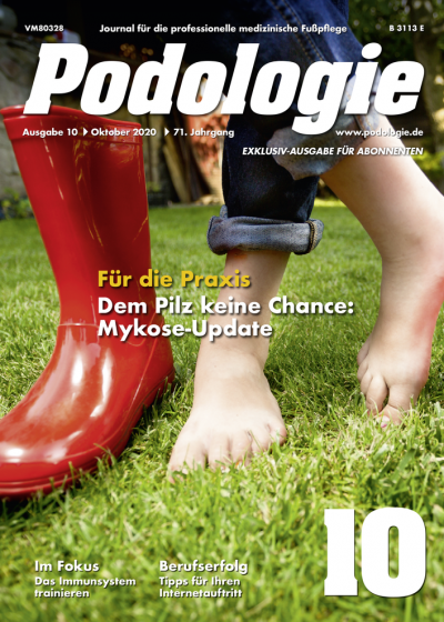 Podologie, Ausgabe 2020/10