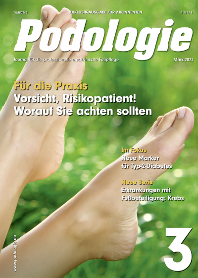Podologie, Ausgabe 2022/3