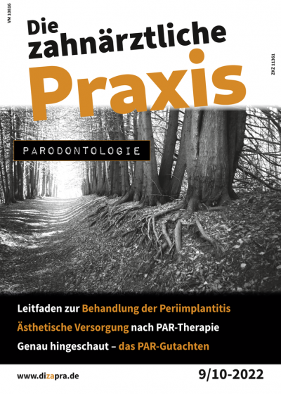 Die zahnärztliche Praxis, Ausg. 2022/09-10