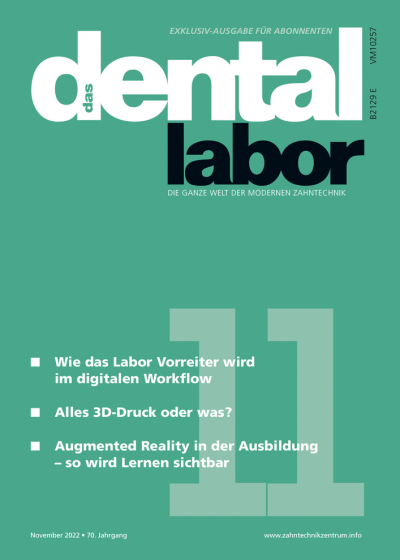 das dental labor, Ausgabe 2022/11